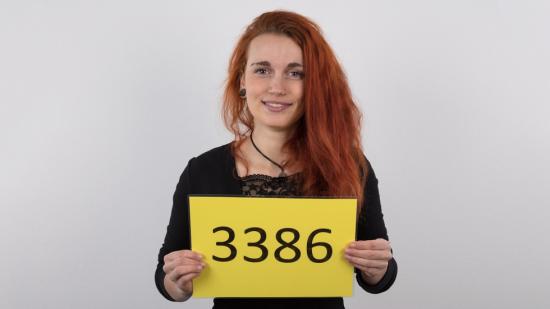 Czech Casting 3386 Katka Redhead